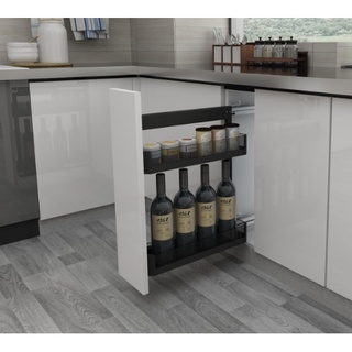 Phantom Cargo- szklany W200 soft close -LEWE