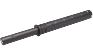 K-push Tech 37mm wpuszczany z magnesem -antracyt