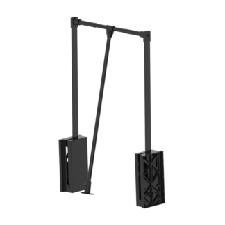 Wieszak pantograf Lifter Basic 890-1220 biały