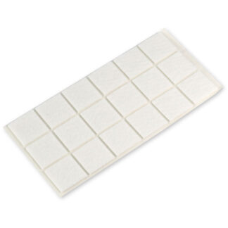 Podkładka filcowa biała 3,5x3,5