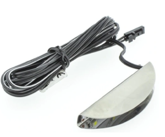 Klips led Metal Niebieski