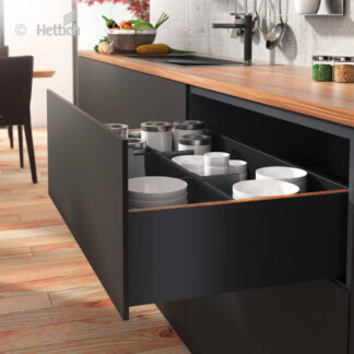 Szuflada Avantech YOU, L-450, H-251mm, antracyt, prowadnice Quadro