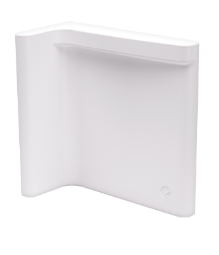 Zaślepka plastikowa do zawieszki H11- prawa, biala.