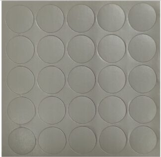 Zaślepki samoprzylepne fi14mm SZARY SREBRNY 301