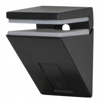 KALABRONE MINI  podpórka do półek szklanych czarna 5-10mm max 12kg/szt