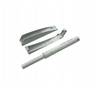 K-push długi odbojnik z magnesem biały - komplet