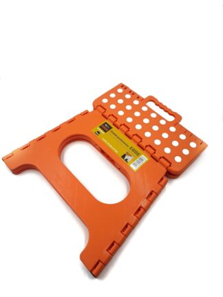 Stołek składany, krzesełko EBBE 27cm pomarańczowe