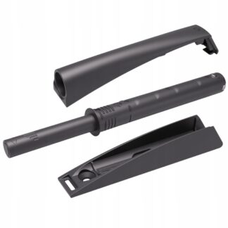 K-push zestaw z gumką długi ANTRACYT ITALIANA