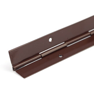 Zawias taśmowy splatany, fortepianowy 100cm, brąz