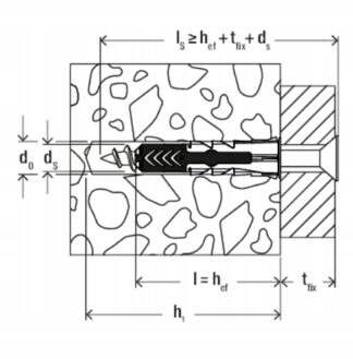 Kołek DuoPower 12x60 Fischer - 10 szt.