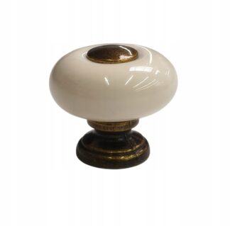 Gałka meblowa AMIX retro GP002 porcelana