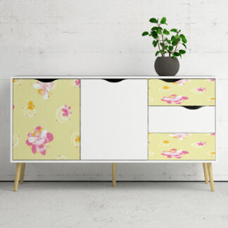 Okleina meblowa dziecięca 45x100 cm Wróżki