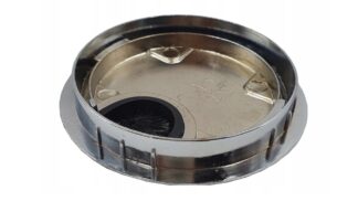 Przepust kabla okrągły 80mm metalowy/chrom-bc