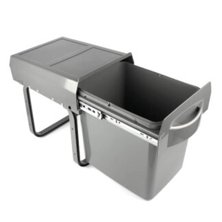 Kosz na śmieci Virtus 1x16L, do szafki min. 300 mm