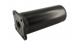 Nóżka meblowa okrągła FI40 H-100 czarny mat