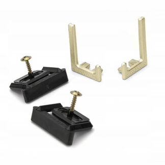 Zestaw montażowy z zaślepkami SYMA32 - złoty mat