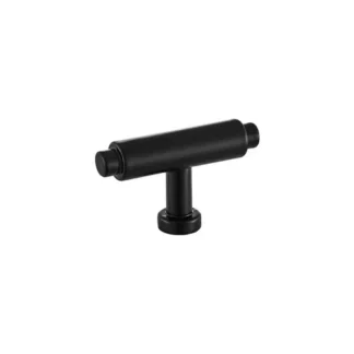Uchwyt, gałka meblowa FLO, czarny mat