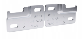 Zestaw Libra H11 do szafek dolnych, ocynk