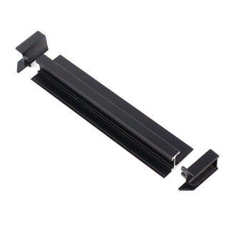 Uchwyt wpuszczany SYMA32 Integrado TOTAL, L-2950mm, czarny mat