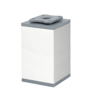 Nóżka meblowa kwadratowa 60x60 H-150 aluminium