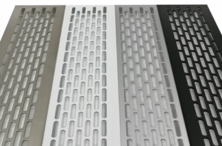 Kratka wentylacyjna 60x480 mm inox