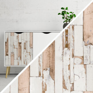 Okleina meblowa samoprzylepna 45x100 cm Rustykalne deski