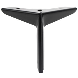 Nóżka meblowa typu Loft H-130 czarna