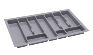 Wkład szufladowy W800 xL500 [730x490] -srebrny