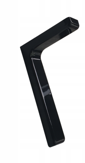 Uchwyt pod półkę 18cm czarny
