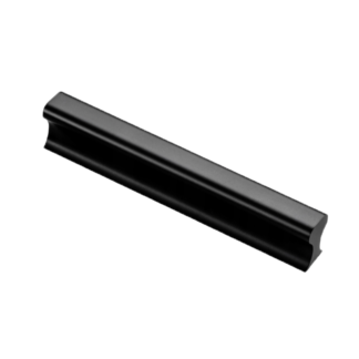 Uchwyt meblowy RAIL 192mm, czarny mat