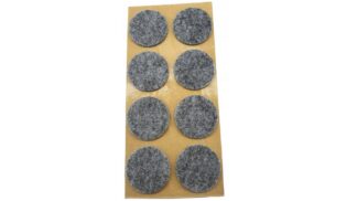Podkładka filcowa szara-koło 35mm, h=3mm