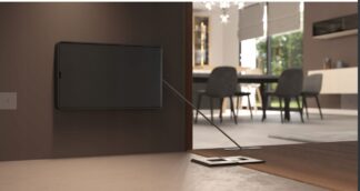 Zestaw Kiaro Easy Soft + zaślepka + adaptery wpuszczany i nakładany antracyt