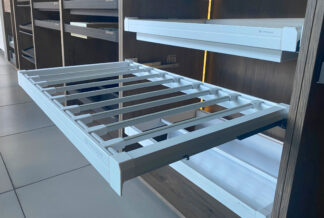 Szuflada wysuwana na spodnie ELIS W800 - biała