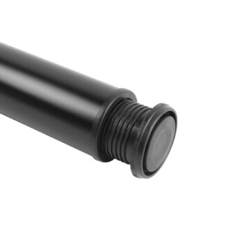 Noga meblowa do blatu, stołu H710 czarny mat