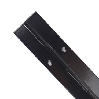 Zawias meblowy taśmowy 31 x 1000 mm, Czarny