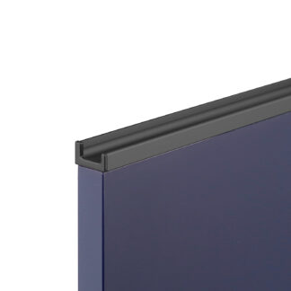 Uchwyt, profil krawędziowy SYMA14, h-14mm, L-2950mm – czarny mat