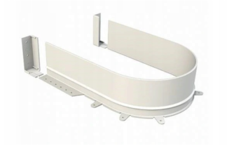 Osłona syfonu FLEX, do szuflady pod umywalkę , biała