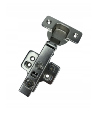 Zawias 3D GH-Pro-soft close -clip on -nakładany + prowadnik