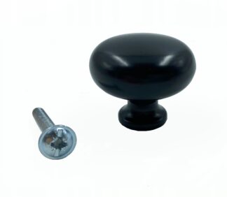Gałka meblowa GP16-L31, czarny mat