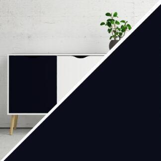 Okleina meblowa samoprzylepna 45x100 cm Czarny mat