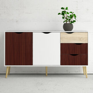 Okleina meblowa samoprzylepna 45x100 cm Jasny mahoń