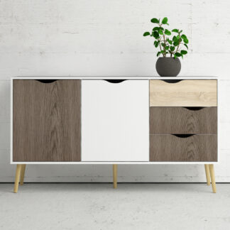 Okleina meblowa samoprzylepna 45x100 cm Dąb