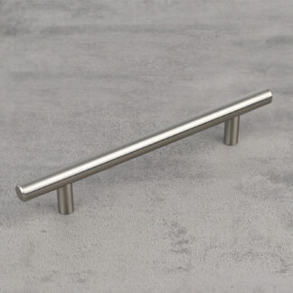 Uchwyt meblowy, relingowy, L-160/220, stal szczotkowana