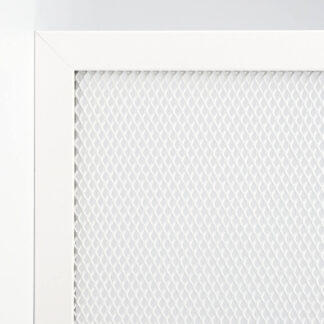 Ramka aluminiowa R1 z siatką - Biały MAT