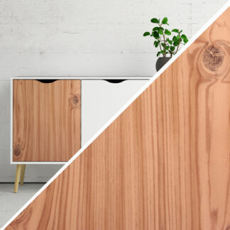 Okleina meblowa samoprzylepna 45x100 cm Jasny świerk