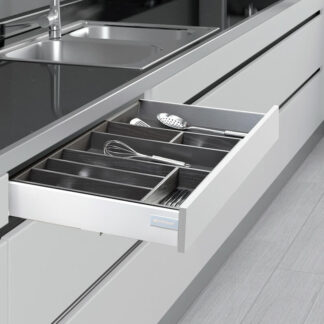 Unihopper - Szuflada cienkościenna L-270 H80mm - biała