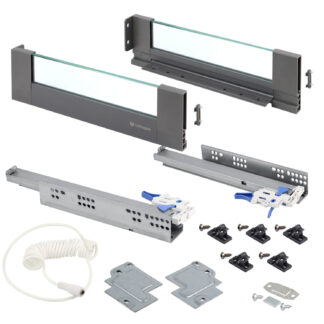 Unihopper - Szuflada LED, L-300 H80mm - Biała