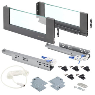 Unihopper - Szuflada LED, L-300 H120mm - Biała