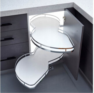 Nerka ViberX L-450mm - Lewa - soft close - biała