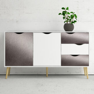 Okleina meblowa samoprzylepna 45x100 cm Metalik